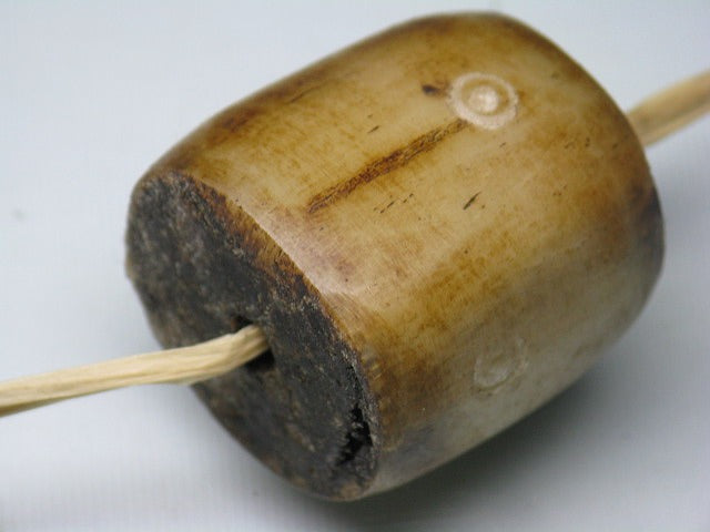 TOKO-BEADS EB051-18 Bone bead 25mm EB051-18 大粒ボーンビーズ 25mm Asian bead & African bead  Handmade,Lampeork,bead,asia,india,ethnic,parts,accessory,beads とんぼ玉,ビーズ,トンボ玉,アジア,インド,エスニック,手作り,パーツ,アクセサリー