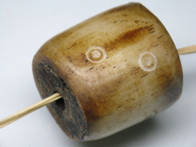 TOKO-BEADS EB051-18 Bone bead 25mm EB051-18 大粒ボーンビーズ 25mm Asian bead & African bead  Handmade,Lampeork,bead,asia,india,ethnic,parts,accessory,beads とんぼ玉,ビーズ,トンボ玉,アジア,インド,エスニック,手作り,パーツ,アクセサリー