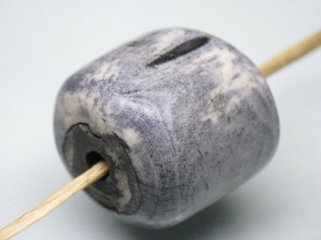 TOKO-BEADS EB053-01 Bone bead 24mm EB053-01 大粒ボーンビーズ 24mm Asian bead & African bead  Handmade,Lampeork,bead,asia,india,ethnic,parts,accessory,beads とんぼ玉,ビーズ,トンボ玉,アジア,インド,エスニック,手作り,パーツ,アクセサリー