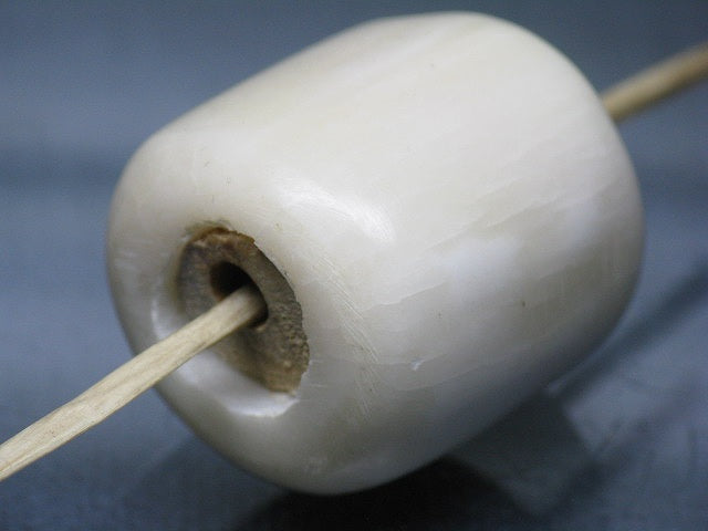 TOKO-BEADS EB054-01 Bone bead 24mm EB054-01 大粒ボーンビーズ 24mm Asian bead & African bead  Handmade,Lampeork,bead,asia,india,ethnic,parts,accessory,beads とんぼ玉,ビーズ,トンボ玉,アジア,インド,エスニック,手作り,パーツ,アクセサリー