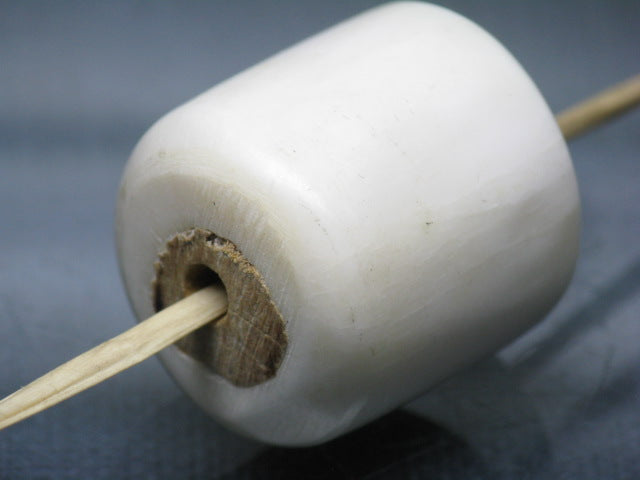 TOKO-BEADS EB054-02 Bone bead 23.5mm EB054-02 大粒ボーンビーズ 23.5mm Asian bead & African bead  Handmade,Lampeork,bead,asia,india,ethnic,parts,accessory,beads とんぼ玉,ビーズ,トンボ玉,アジア,インド,エスニック,手作り,パーツ,アクセサリー