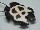 TOKO-BEADS EB203-04 Bone pendant  (Turtle/Kenya) 40mm EB203-04 ボーンチャーム（カメ/ケニア） 40mm Asian bead & African bead  Handmade,Lampeork,bead,asia,india,ethnic,parts,accessory,beads とんぼ玉,ビーズ,トンボ玉,アジア,インド,エスニック,手作り,パーツ,アクセサリー