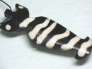 TOKO-BEADS EB204-01 Bone pendant  (Zebra Head/Kenya) 63mm EB204-01 ボーンチャーム（シマウマの顔/ケニア） 63mm Asian bead & African bead  Handmade,Lampeork,bead,asia,india,ethnic,parts,accessory,beads とんぼ玉,ビーズ,トンボ玉,アジア,インド,エスニック,手作り,パーツ,アクセサリー