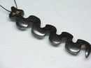 TOKO-BEADS EB208-06 Bone pendant  (Snake/Kenya) 82mm EB208-06 ボーンチャーム（ヘビ/ケニア） 82mm Asian bead & African bead  Handmade,Lampeork,bead,asia,india,ethnic,parts,accessory,beads とんぼ玉,ビーズ,トンボ玉,アジア,インド,エスニック,手作り,パーツ,アクセサリー