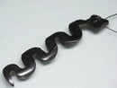 TOKO-BEADS EB208-08 Bone pendant  (Snake/Kenya) 86mm EB208-08 ボーンチャーム（ヘビ/ケニア） 86mm Asian bead & African bead  Handmade,Lampeork,bead,asia,india,ethnic,parts,accessory,beads とんぼ玉,ビーズ,トンボ玉,アジア,インド,エスニック,手作り,パーツ,アクセサリー
