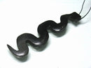 TOKO-BEADS EB209-01 Bone pendant  (Snake/Kenya) 77mm EB209-01 ボーンチャーム（ヘビ/ケニア） 77mm Asian bead & African bead  Handmade,Lampeork,bead,asia,india,ethnic,parts,accessory,beads とんぼ玉,ビーズ,トンボ玉,アジア,インド,エスニック,手作り,パーツ,アクセサリー