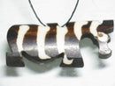 TOKO-BEADS EB211-05 Bone pendant  (Baby Zebra/Kenya) 47mm EB211-05 ボーンチャーム（子シマウマ/ケニア） 47mm Asian bead & African bead  Handmade,Lampeork,bead,asia,india,ethnic,parts,accessory,beads とんぼ玉,ビーズ,トンボ玉,アジア,インド,エスニック,手作り,パーツ,アクセサリー