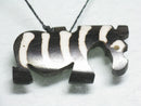 TOKO-BEADS EB211-08 Bone pendant  (Baby Zebra/Kenya) 42mm EB211-08 ボーンチャーム（子シマウマ/ケニア） 42mm Asian bead & African bead  Handmade,Lampeork,bead,asia,india,ethnic,parts,accessory,beads とんぼ玉,ビーズ,トンボ玉,アジア,インド,エスニック,手作り,パーツ,アクセサリー