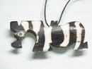 TOKO-BEADS EB211-09 Bone pendant  (Baby Zebra/Kenya) 45mm EB211-09 ボーンチャーム（子シマウマ/ケニア） 45mm Asian bead & African bead  Handmade,Lampeork,bead,asia,india,ethnic,parts,accessory,beads とんぼ玉,ビーズ,トンボ玉,アジア,インド,エスニック,手作り,パーツ,アクセサリー