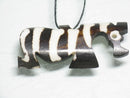 TOKO-BEADS EB211-09 Bone pendant  (Baby Zebra/Kenya) 45mm EB211-09 ボーンチャーム（子シマウマ/ケニア） 45mm Asian bead & African bead  Handmade,Lampeork,bead,asia,india,ethnic,parts,accessory,beads とんぼ玉,ビーズ,トンボ玉,アジア,インド,エスニック,手作り,パーツ,アクセサリー