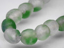 TOKO-BEADS EG001-03N Recycled Glass bead (strand) 9~12mm EG001-03N リサイクルガラスビーズ（連） 9~12mm Asian bead & African bead  Handmade,Lampeork,bead,asia,india,ethnic,parts,accessory,beads とんぼ玉,ビーズ,トンボ玉,アジア,インド,エスニック,手作り,パーツ,アクセサリー