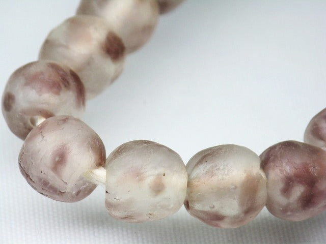 TOKO-BEADS EG001-04N Recycled Glass bead (strand) 9~12mm EG001-04N リサイクルガラスビーズ（連） 9~12mm Asian bead & African bead  Handmade,Lampeork,bead,asia,india,ethnic,parts,accessory,beads とんぼ玉,ビーズ,トンボ玉,アジア,インド,エスニック,手作り,パーツ,アクセサリー