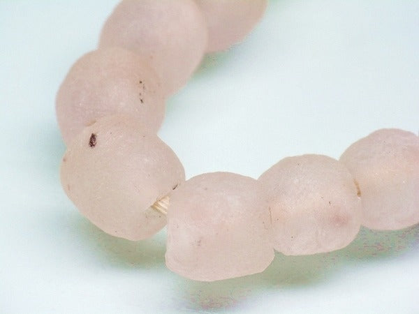 | TOKO-BEADS |EG001N-06 リサイクルガラスビーズ（連） 10~12mmとんぼ玉,ビーズ,トンボ玉,アジア,インド,エスニック,手作り,パーツ,アクセサリー