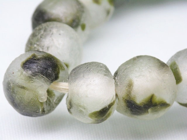 TOKO-BEADS EG002-03N Recycled Glass bead (strand) 13~15mm EG002-03N リサイクルガラスビーズ（連） 13~15mm Asian bead & African bead  Handmade,Lampeork,bead,asia,india,ethnic,parts,accessory,beads とんぼ玉,ビーズ,トンボ玉,アジア,インド,エスニック,手作り,パーツ,アクセサリー
