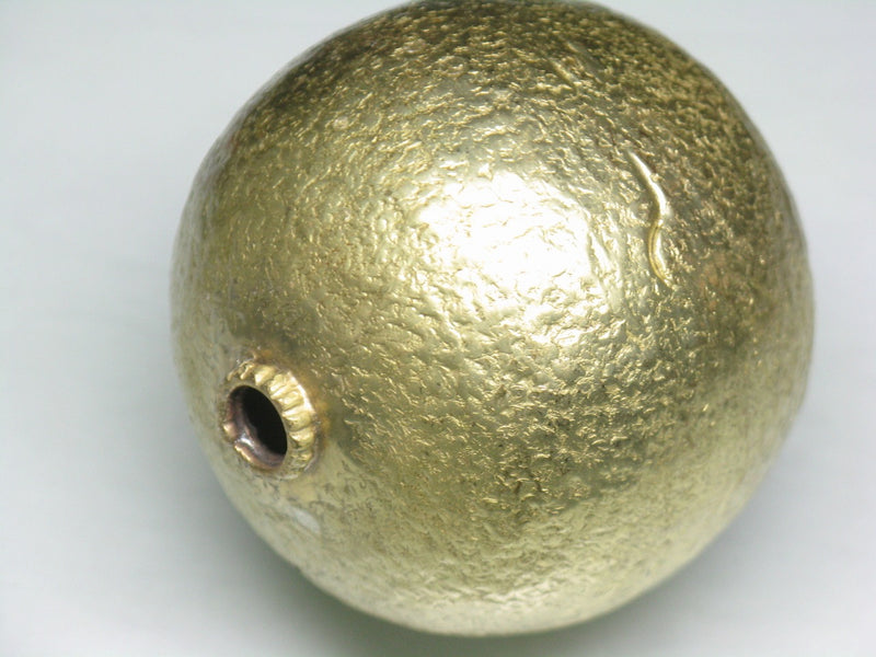 TOKO-BEADS EM001-06 Jumbo Hollow African Metal bead 46mm EM001-06 中空メタルビーズ（大玉）/アフリカ 46mm Asian bead & African bead  Handmade,Lampeork,bead,asia,india,ethnic,parts,accessory,beads とんぼ玉,ビーズ,トンボ玉,アジア,インド,エスニック,手作り,パーツ,アクセサリー