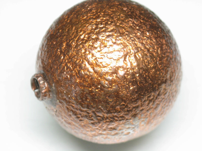 TOKO-BEADS EM001-08 Jumbo Hollow African Metal bead 45mm EM001-08 中空メタルビーズ（大玉）/アフリカ 45mm Asian bead & African bead  Handmade,Lampeork,bead,asia,india,ethnic,parts,accessory,beads とんぼ玉,ビーズ,トンボ玉,アジア,インド,エスニック,手作り,パーツ,アクセサリー
