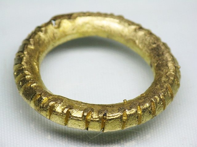 TOKO-BEADS EM001-51 African Metal bead 37mm EM001-51 メタルビーズ/アフリカ 37mm Asian bead & African bead  Handmade,Lampeork,bead,asia,india,ethnic,parts,accessory,beads とんぼ玉,ビーズ,トンボ玉,アジア,インド,エスニック,手作り,パーツ,アクセサリー