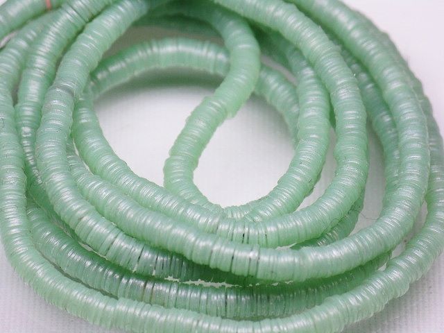 TOKO-BEADS EZ001N-03 Vinyl Record bead (strand) 3mm EZ001N-03 ビニールレコードビーズ（連） 3mm Asian bead & African bead  Handmade,Lampeork,bead,asia,india,ethnic,parts,accessory,beads とんぼ玉,ビーズ,トンボ玉,アジア,インド,エスニック,手作り,パーツ,アクセサリー