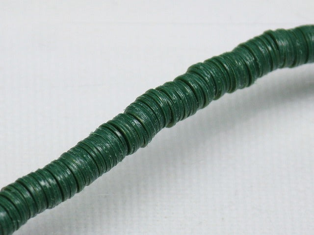 TOKO-BEADS EZ001N-04 Vinyl Record bead (strand) 3mm EZ001N-04 ビニールレコードビーズ（連） 3mm Asian bead & African bead  Handmade,Lampeork,bead,asia,india,ethnic,parts,accessory,beads とんぼ玉,ビーズ,トンボ玉,アジア,インド,エスニック,手作り,パーツ,アクセサリー