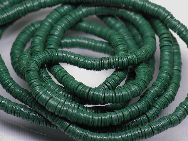 TOKO-BEADS EZ001N-04 Vinyl Record bead (strand) 3mm EZ001N-04 ビニールレコードビーズ（連） 3mm Asian bead & African bead  Handmade,Lampeork,bead,asia,india,ethnic,parts,accessory,beads とんぼ玉,ビーズ,トンボ玉,アジア,インド,エスニック,手作り,パーツ,アクセサリー