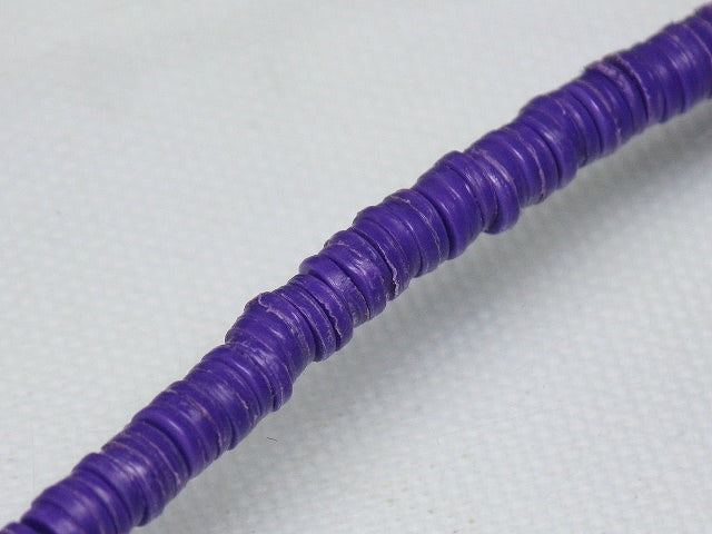 TOKO-BEADS EZ001N-08 Vinyl Record bead (strand) 3mm EZ001N-08 ビニールレコードビーズ（連） 3mm Asian bead & African bead  Handmade,Lampeork,bead,asia,india,ethnic,parts,accessory,beads とんぼ玉,ビーズ,トンボ玉,アジア,インド,エスニック,手作り,パーツ,アクセサリー