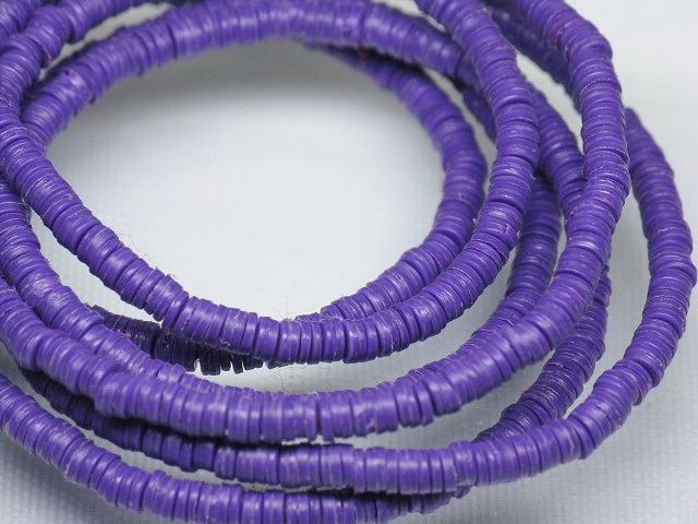 TOKO-BEADS EZ001N-08 Vinyl Record bead (strand) 3mm EZ001N-08 ビニールレコードビーズ（連） 3mm Asian bead & African bead  Handmade,Lampeork,bead,asia,india,ethnic,parts,accessory,beads とんぼ玉,ビーズ,トンボ玉,アジア,インド,エスニック,手作り,パーツ,アクセサリー