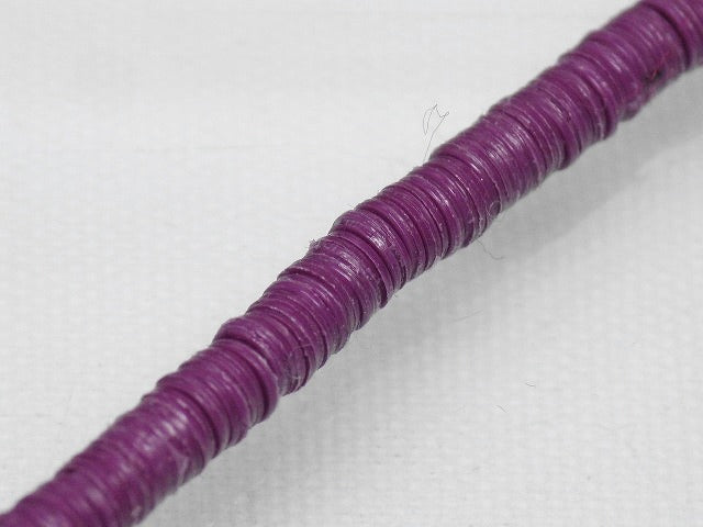 TOKO-BEADS EZ001N-10 Vinyl Record bead (strand) 3mm EZ001N-10 ビニールレコードビーズ（連） 3mm Asian bead & African bead  Handmade,Lampeork,bead,asia,india,ethnic,parts,accessory,beads とんぼ玉,ビーズ,トンボ玉,アジア,インド,エスニック,手作り,パーツ,アクセサリー