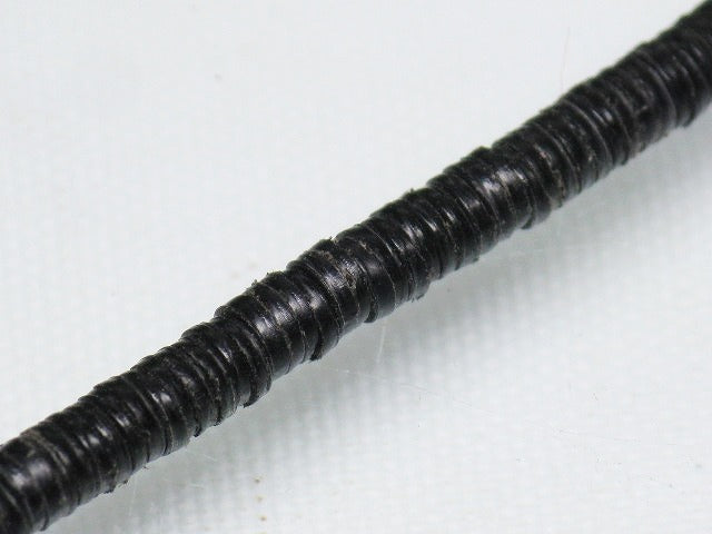 TOKO-BEADS EZ001N-16 Vinyl Record bead (strand) 3mm EZ001N-16 ビニールレコードビーズ（連） 3mm Asian bead & African bead  Handmade,Lampeork,bead,asia,india,ethnic,parts,accessory,beads とんぼ玉,ビーズ,トンボ玉,アジア,インド,エスニック,手作り,パーツ,アクセサリー