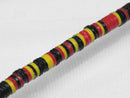 TOKO-BEADS EZ001N-18 Vinyl Record bead (strand) 3mm EZ001N-18 ビニールレコードビーズ（連） 3mm Asian bead & African bead  Handmade,Lampeork,bead,asia,india,ethnic,parts,accessory,beads とんぼ玉,ビーズ,トンボ玉,アジア,インド,エスニック,手作り,パーツ,アクセサリー