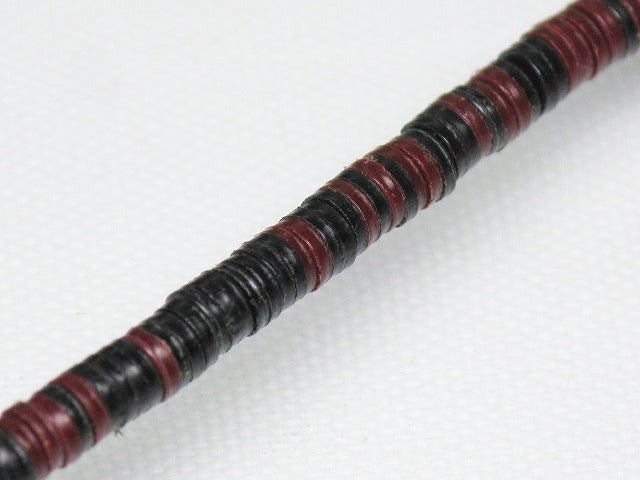 TOKO-BEADS EZ001N-20 Vinyl Record bead (strand) 3mm EZ001N-20 ビニールレコードビーズ（連） 3mm Asian bead & African bead  Handmade,Lampeork,bead,asia,india,ethnic,parts,accessory,beads とんぼ玉,ビーズ,トンボ玉,アジア,インド,エスニック,手作り,パーツ,アクセサリー