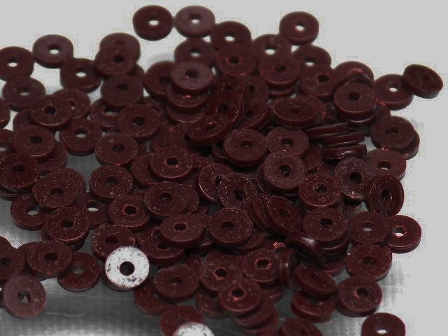 TOKO-BEADS EZ001P-14 Vinyl Record bead (1g) 3mm EZ001P-14 ビニールレコードビーズ（1gパック） 3mm Asian bead & African bead  Handmade,Lampeork,bead,asia,india,ethnic,parts,accessory,beads とんぼ玉,ビーズ,トンボ玉,アジア,インド,エスニック,手作り,パーツ,アクセサリー