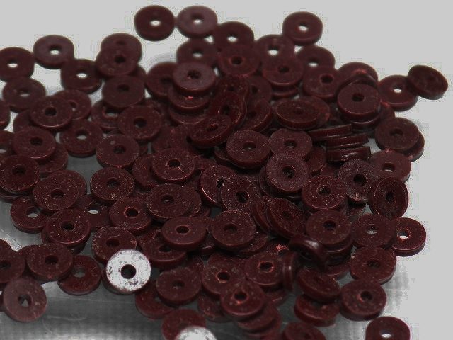 | TOKO-BEADS |EZ001P-14 ビニールレコードビーズ（1gパック） 3mmとんぼ玉,ビーズ,トンボ玉,アジア,インド,エスニック,手作り,パーツ,アクセサリー