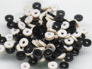 TOKO-BEADS EZ001P-17 Vinyl Record bead (1g) 3mm EZ001P-17 ビニールレコードビーズ（1gパック） 3mm Asian bead & African bead  Handmade,Lampeork,bead,asia,india,ethnic,parts,accessory,beads とんぼ玉,ビーズ,トンボ玉,アジア,インド,エスニック,手作り,パーツ,アクセサリー