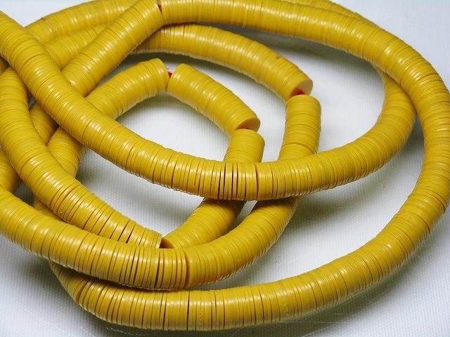 TOKO-BEADS EZ002N-01 Vinyl Record bead (strand) 8mm EZ002N-01 ビニールレコードビーズ（連） 8mm Asian bead & African bead  Handmade,Lampeork,bead,asia,india,ethnic,parts,accessory,beads とんぼ玉,ビーズ,トンボ玉,アジア,インド,エスニック,手作り,パーツ,アクセサリー