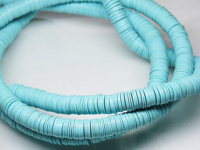 TOKO-BEADS EZ002N-04 Vinyl Record bead (strand) 8mm EZ002N-04 ビニールレコードビーズ（連） 8mm Asian bead & African bead  Handmade,Lampeork,bead,asia,india,ethnic,parts,accessory,beads とんぼ玉,ビーズ,トンボ玉,アジア,インド,エスニック,手作り,パーツ,アクセサリー