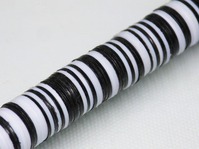 TOKO-BEADS EZ002N-17 Vinyl Record bead (strand) 8mm EZ002N-17 ビニールレコードビーズ（連） 8mm Asian bead & African bead  Handmade,Lampeork,bead,asia,india,ethnic,parts,accessory,beads とんぼ玉,ビーズ,トンボ玉,アジア,インド,エスニック,手作り,パーツ,アクセサリー