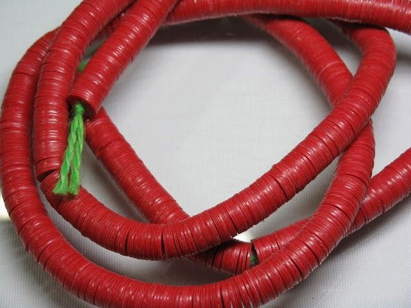 TOKO-BEADS EZ002N-21 Vinyl Record bead (strand) 8mm EZ002N-21 ビニールレコードビーズ（連） 8mm Asian bead & African bead  Handmade,Lampeork,bead,asia,india,ethnic,parts,accessory,beads とんぼ玉,ビーズ,トンボ玉,アジア,インド,エスニック,手作り,パーツ,アクセサリー
