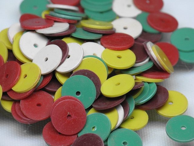 TOKO-BEADS EZ002P-20 Vinyl Record bead (8g) 8mm EZ002P-20 ビニールレコードビーズ（8gパック） 8mm Asian bead & African bead  Handmade,Lampeork,bead,asia,india,ethnic,parts,accessory,beads とんぼ玉,ビーズ,トンボ玉,アジア,インド,エスニック,手作り,パーツ,アクセサリー