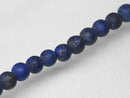 TOKO-BEADS EZ010-03 Lapis Lazuli bead (strand) 4.5mm EZ010-03 ラピスラズリ（連） 4.5mm Asian bead & African bead  Handmade,Lampeork,bead,asia,india,ethnic,parts,accessory,beads とんぼ玉,ビーズ,トンボ玉,アジア,インド,エスニック,手作り,パーツ,アクセサリー