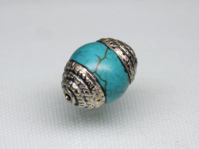 TOKO-BEADS EZ010S-05 Turquoise bead 10mm EZ010S-05 ターコイズビーズ 10mm Asian bead & African bead  Handmade,Lampeork,bead,asia,india,ethnic,parts,accessory,beads とんぼ玉,ビーズ,トンボ玉,アジア,インド,エスニック,手作り,パーツ,アクセサリー