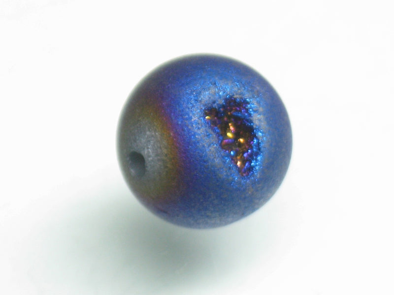 TOKO-BEADS EZ013-06S Druzy Agate bead 10mm EZ013-06S ドゥルージーアゲートビーズ 10mm Asian bead & African bead  Handmade,Lampeork,bead,asia,india,ethnic,parts,accessory,beads とんぼ玉,ビーズ,トンボ玉,アジア,インド,エスニック,手作り,パーツ,アクセサリー