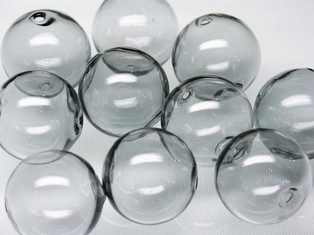 TOKO-BEADS HG001P-42  Hollow glass bead (10pcs) 19~21mm HG001P-42 シャボン玉ビーズ（10個パック） 19~21mm Asian bead & African bead  Handmade,Lampeork,bead,asia,india,ethnic,parts,accessory,beads とんぼ玉,ビーズ,トンボ玉,アジア,インド,エスニック,手作り,パーツ,アクセサリー