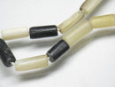 TOKO-BEADS HR009 Horn bead (strand) 4.5mm HR009 ホーンビーズ（連） 4.5mm Asian bead & African bead  Handmade,Lampeork,bead,asia,india,ethnic,parts,accessory,beads とんぼ玉,ビーズ,トンボ玉,アジア,インド,エスニック,手作り,パーツ,アクセサリー