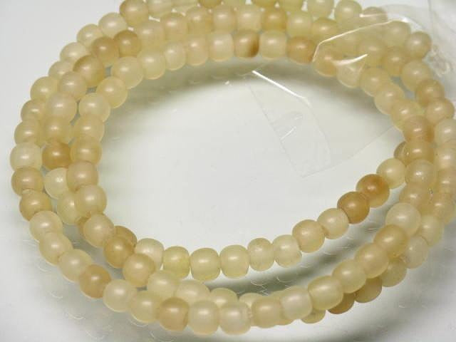 | TOKO-BEADS |HR010-01 ホーンビーズ（連） 3.5mmとんぼ玉,ビーズ,トンボ玉,アジア,インド,エスニック,手作り,パーツ,アクセサリー