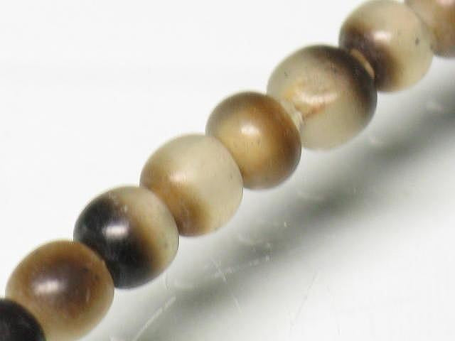 TOKO-BEADS HR010-04 Horn bead (strand) 3.5mm HR010-04 ホーンビーズ（連） 3.5mm Asian bead & African bead  Handmade,Lampeork,bead,asia,india,ethnic,parts,accessory,beads とんぼ玉,ビーズ,トンボ玉,アジア,インド,エスニック,手作り,パーツ,アクセサリー