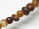 TOKO-BEADS HR010-34 Horn bead (strand) 3~4mm HR010-34 ホーンビーズ（連） 3~4mm Asian bead & African bead  Handmade,Lampeork,bead,asia,india,ethnic,parts,accessory,beads とんぼ玉,ビーズ,トンボ玉,アジア,インド,エスニック,手作り,パーツ,アクセサリー