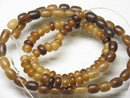 TOKO-BEADS HR010-36 Horn bead (strand) 4.5mm HR010-36 ホーンビーズ（連） 4.5mm Asian bead & African bead  Handmade,Lampeork,bead,asia,india,ethnic,parts,accessory,beads とんぼ玉,ビーズ,トンボ玉,アジア,インド,エスニック,手作り,パーツ,アクセサリー