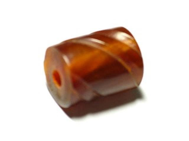 TOKO-BEADS HR101-09 Horn bead 12mm HR101-09 ホーンビーズ 12mm Asian bead & African bead  Handmade,Lampeork,bead,asia,india,ethnic,parts,accessory,beads とんぼ玉,ビーズ,トンボ玉,アジア,インド,エスニック,手作り,パーツ,アクセサリー