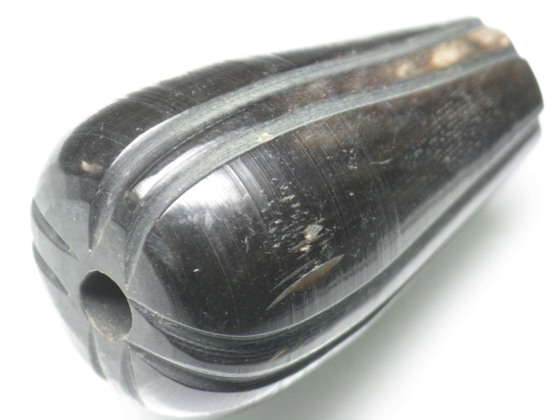 TOKO-BEADS HR101-34 Horn bead 28mm HR101-34 ホーンビーズ 28mm Asian bead & African bead  Handmade,Lampeork,bead,asia,india,ethnic,parts,accessory,beads とんぼ玉,ビーズ,トンボ玉,アジア,インド,エスニック,手作り,パーツ,アクセサリー