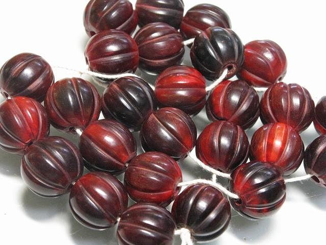 TOKO-BEADS HR101-24N Horn bead (strand) 16mm HR101-24N ホーンビーズ（連） 16mm Asian bead & African bead  Handmade,Lampeork,bead,asia,india,ethnic,parts,accessory,beads とんぼ玉,ビーズ,トンボ玉,アジア,インド,エスニック,手作り,パーツ,アクセサリー